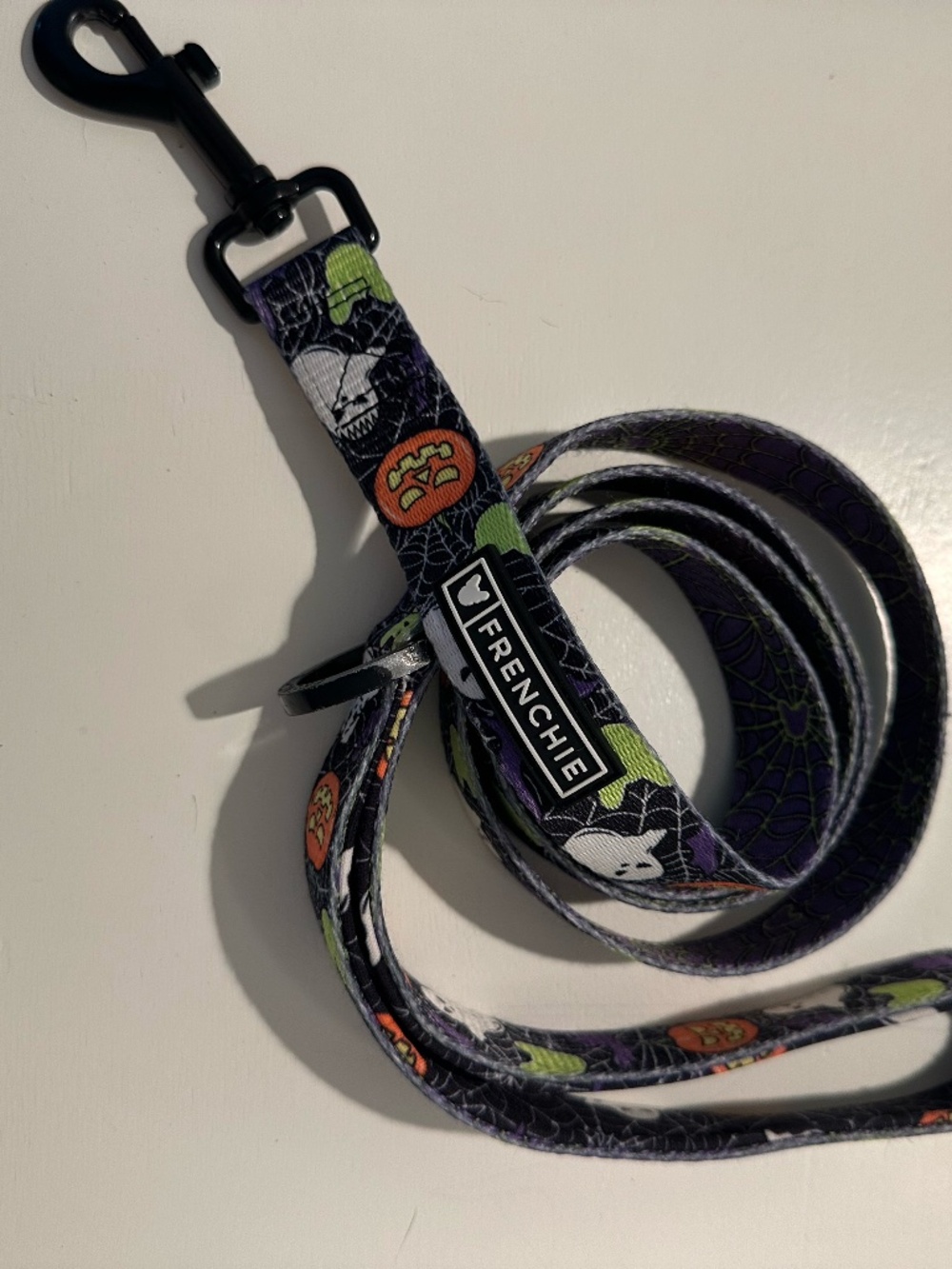 Frenchie Bulldog Dual Print Leash - Halloween Print